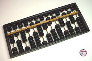 Nacpy Chinese Wooden Abacus Soroban Wooden Abacus Arithmetic Soroban Calculating Tool Chinese Traditional Computing Tools 